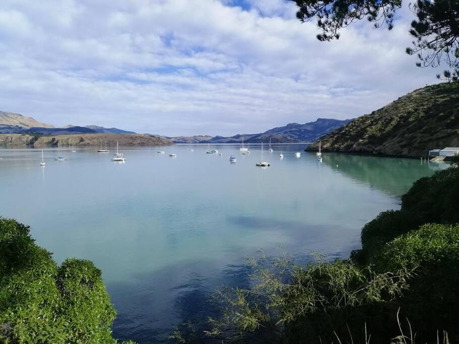Cass Bay Retreat With Outdoor Bath Christchurch Lyttelton Exterior foto